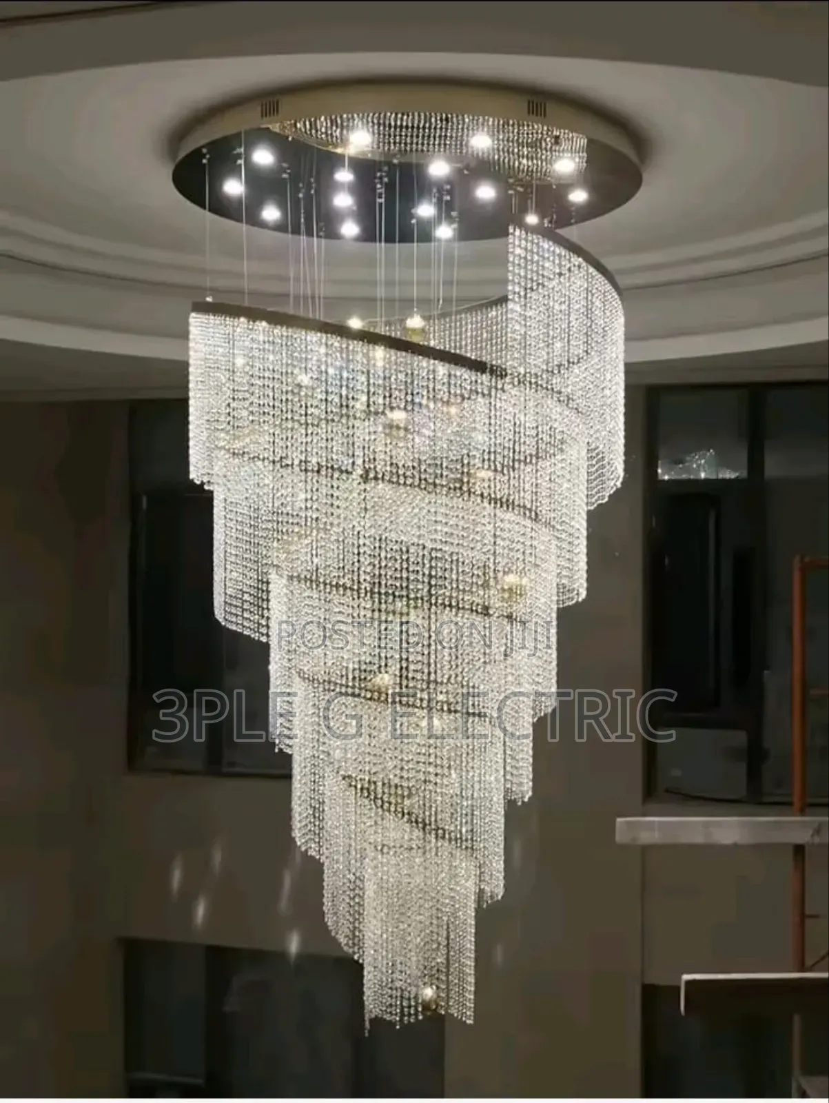 Mighty Void Chandelier 7ft Long