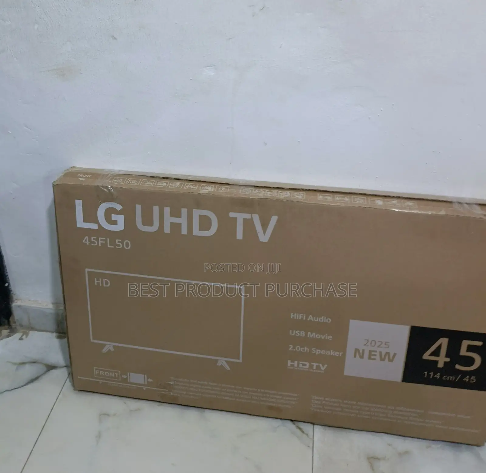 Lg 45” Smart Tv – Sharp Resolution Display