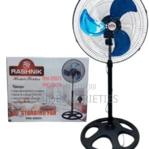 Rashnik Metal Blade Electric Fan