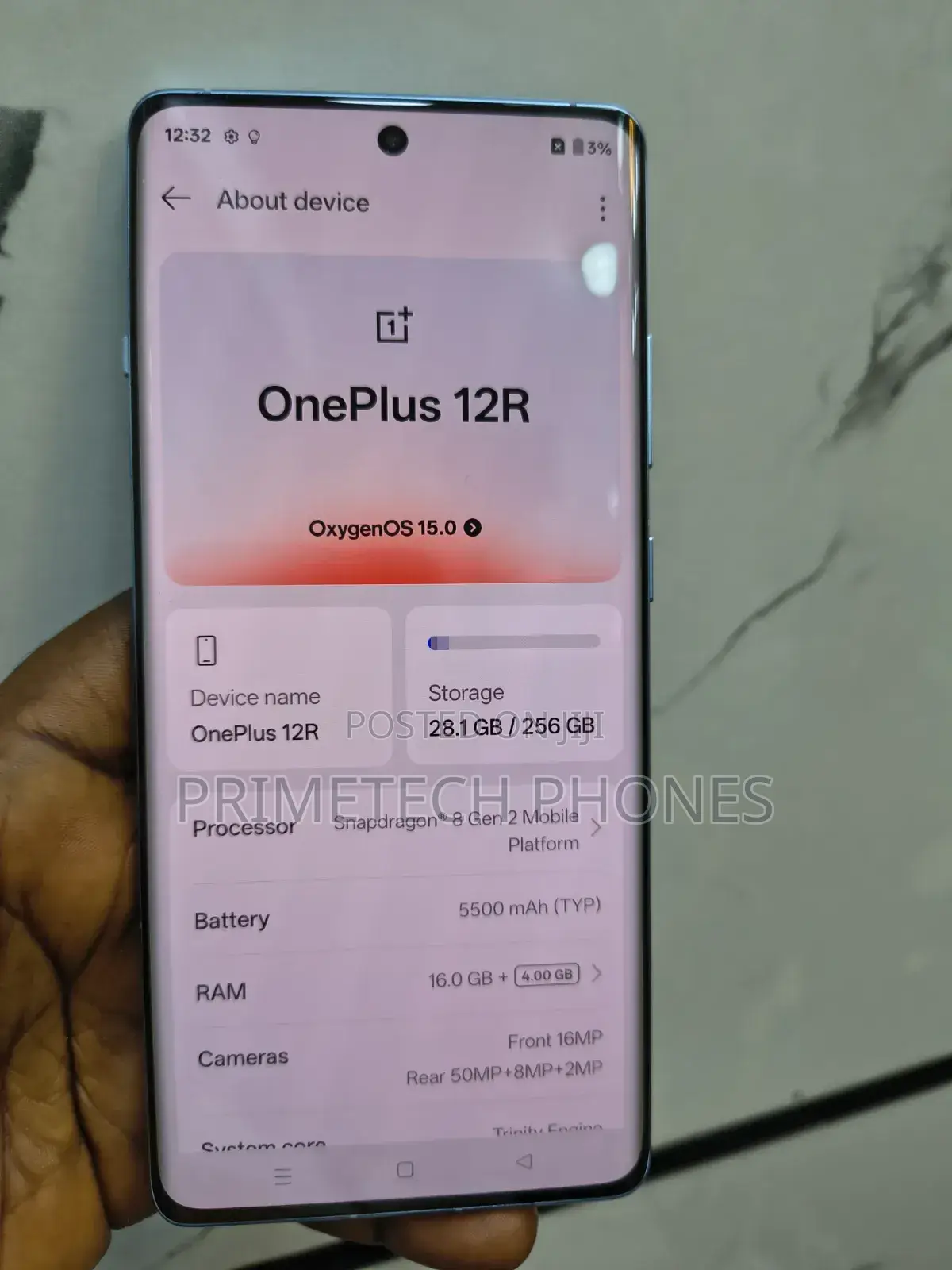OnePlus 12R 256 GB Blue