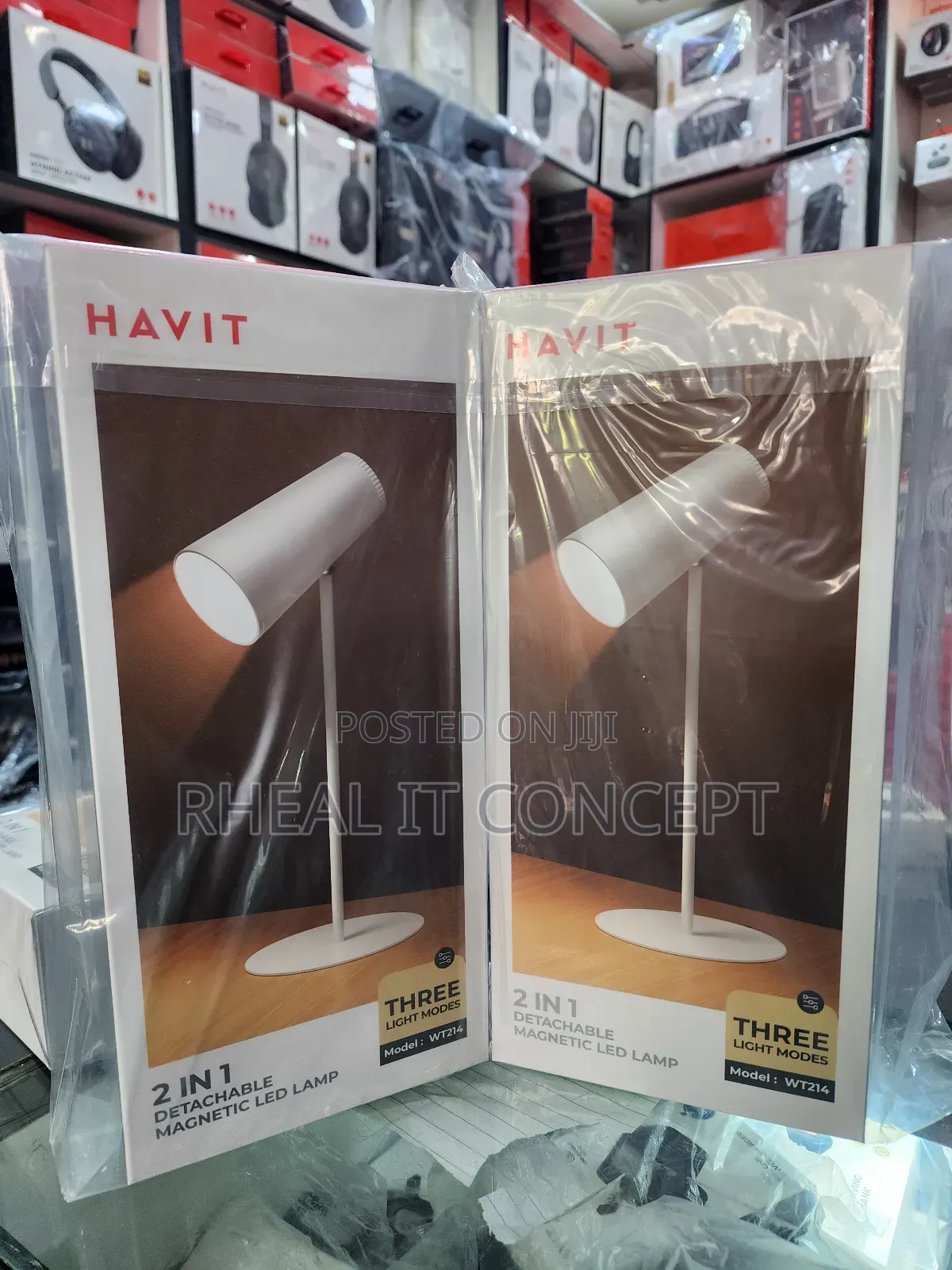 Havit Wt 214 2 in 1 Detachable Magnetic Reading Led Lamp