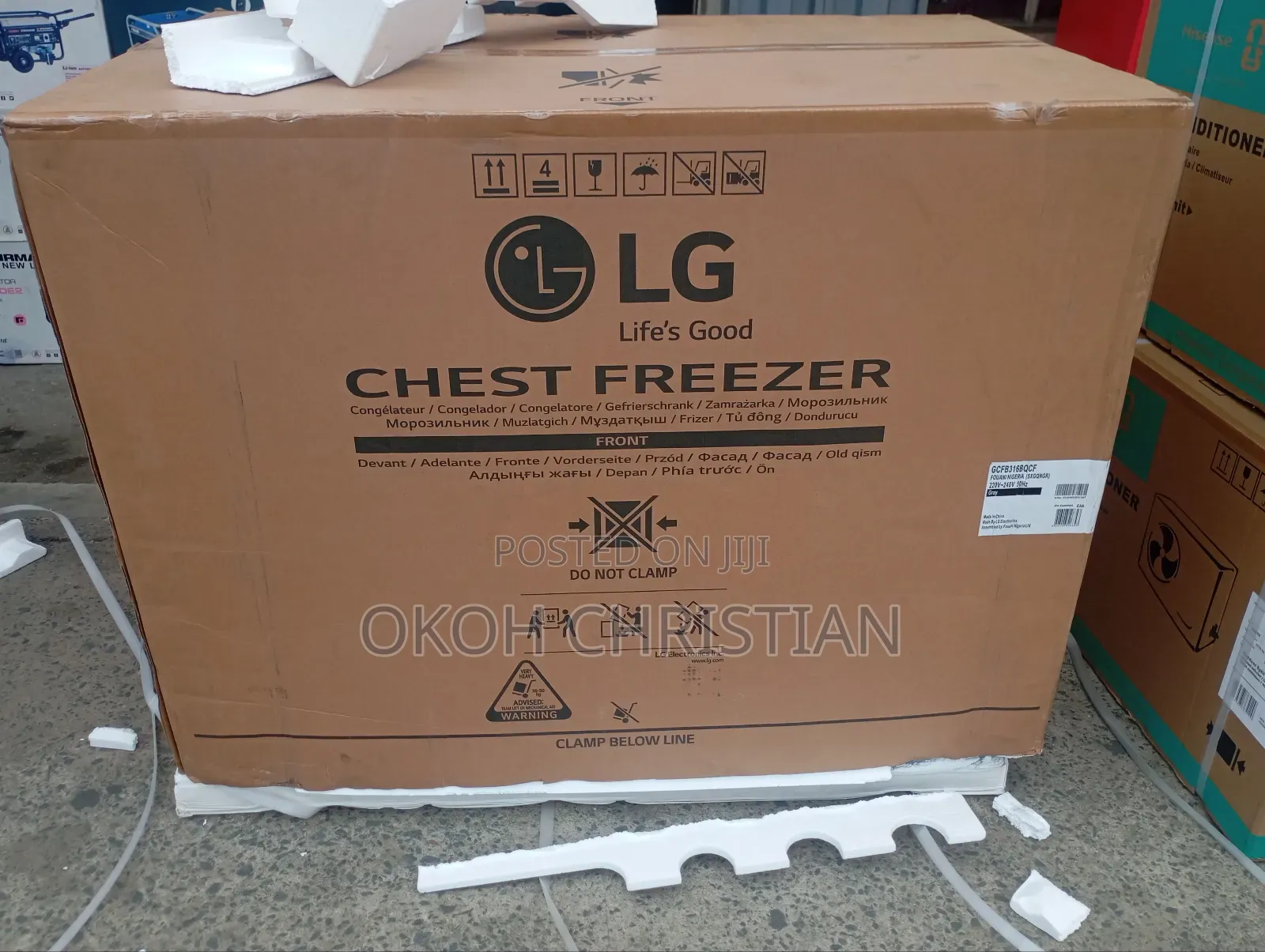 Lg Inverter Deep Freezer