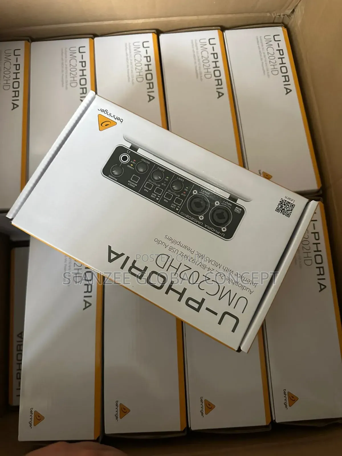 Behringer U-Phoria Umc202hd USB Audio Interface