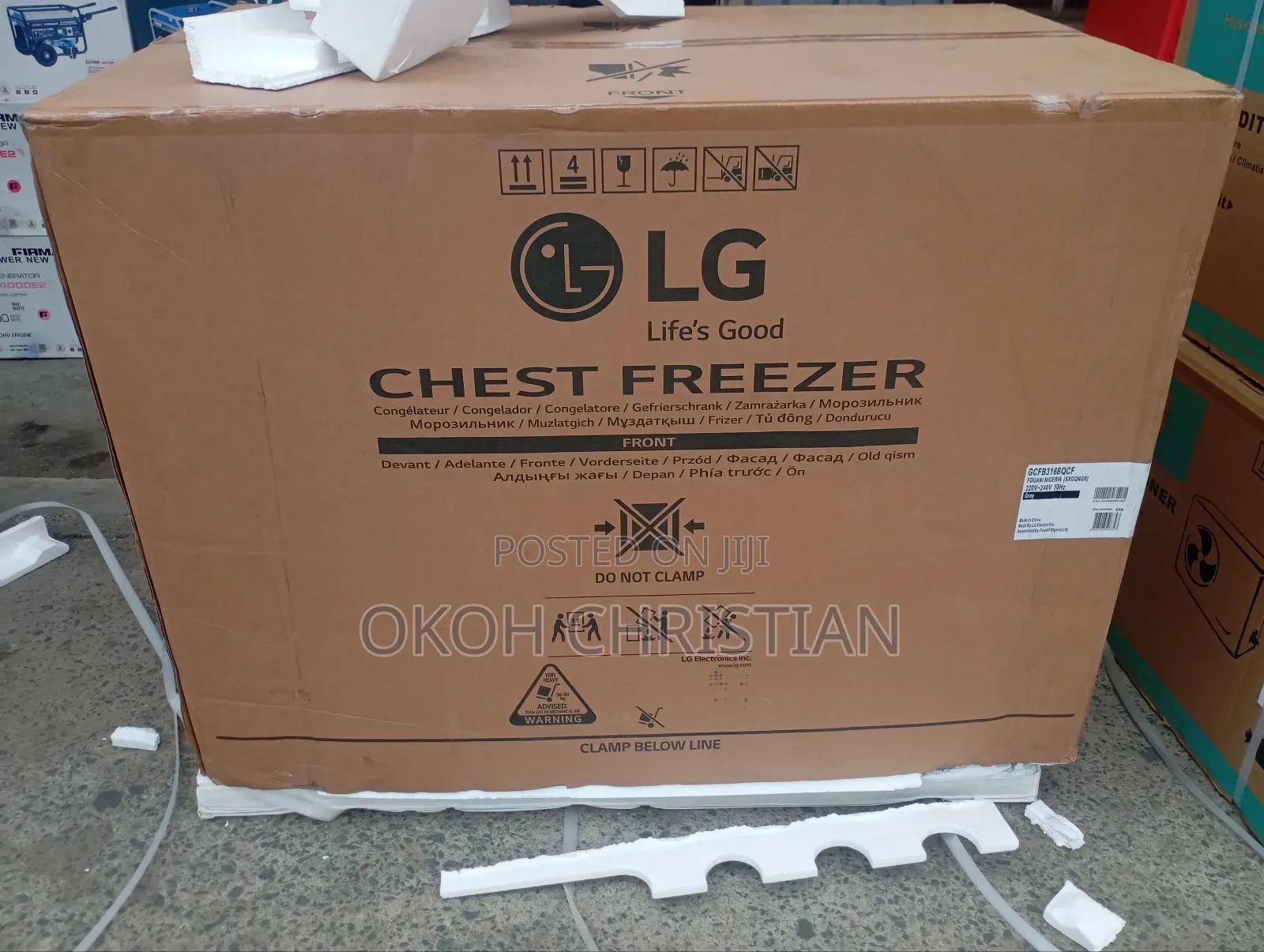 Lg Inverter Deep Freezer
