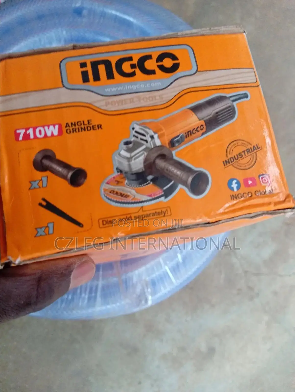 710 Watts, Angle Grinder (Filling Machine) 41/2"