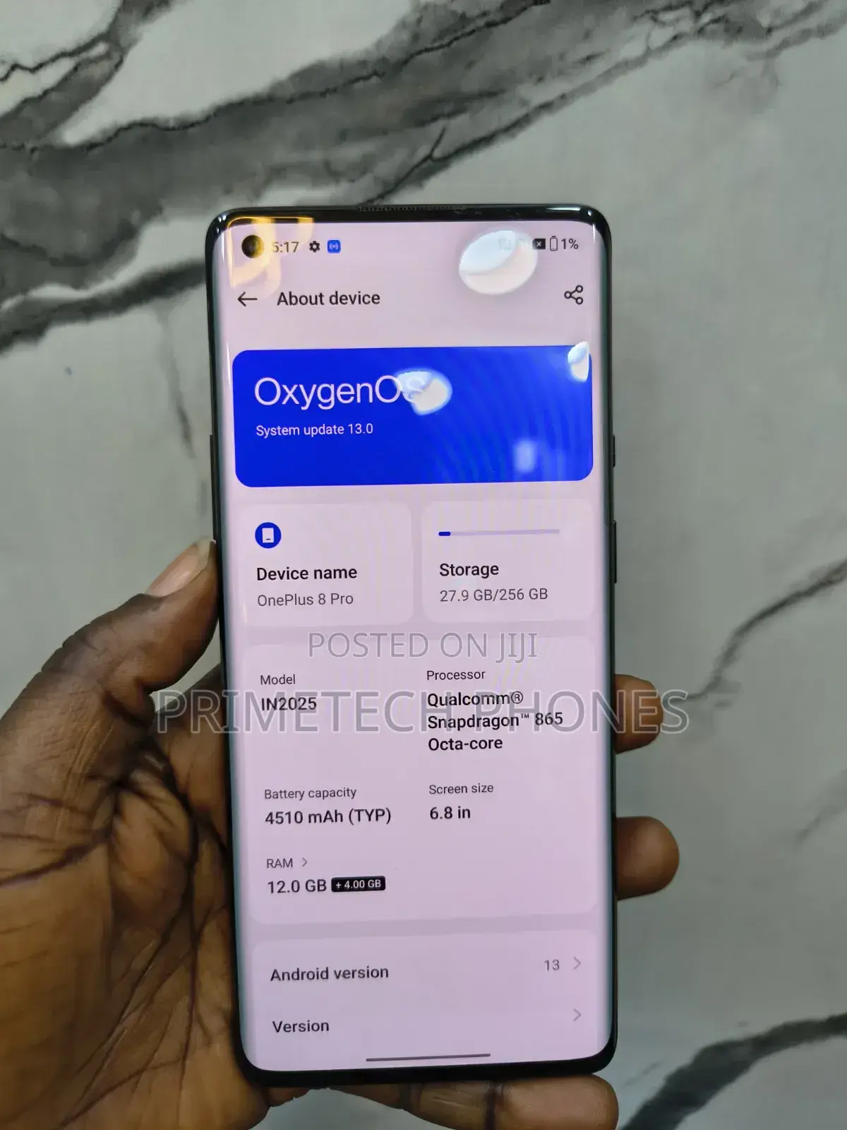 OnePlus 8 Pro 256 GB Black