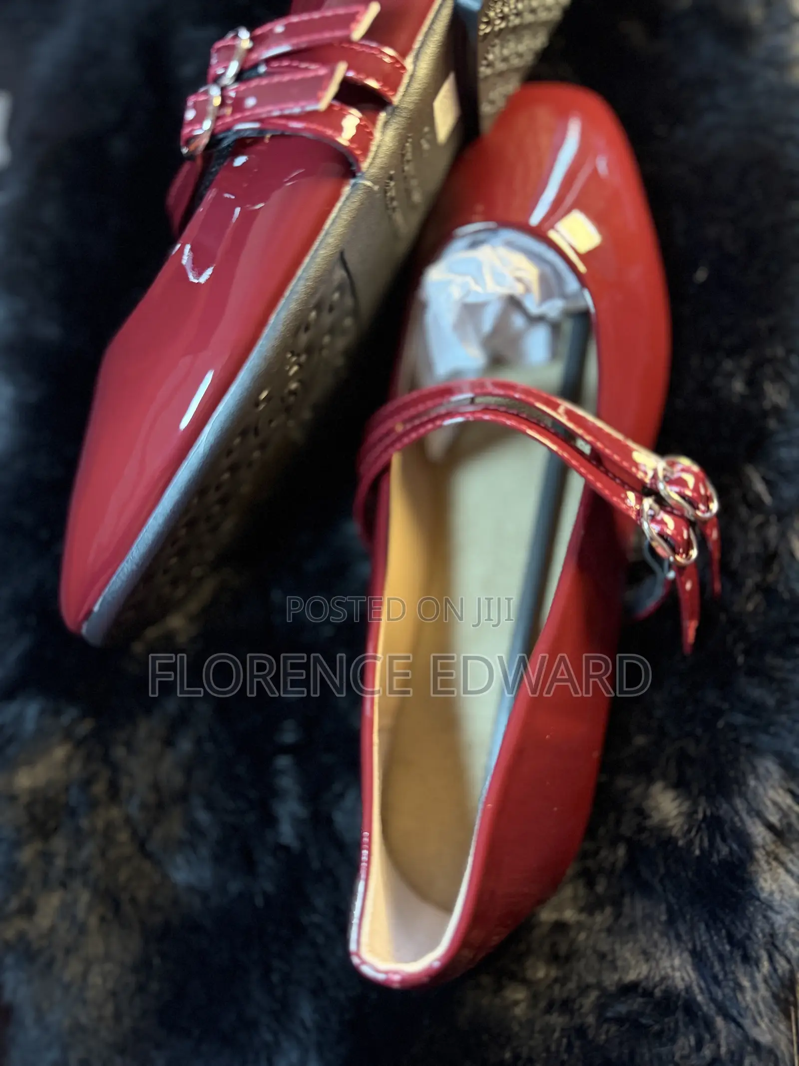 Women’S Vintage Mary Jane Flats With Double Strap