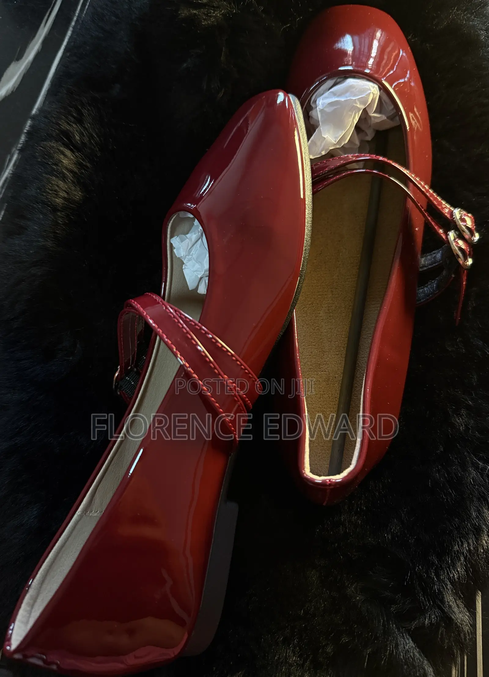 Women’S Vintage Mary Jane Flats With Double Strap