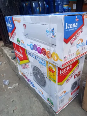 Icona 1.5hp Split Air Conditioner With Installation Kit + Free Wire