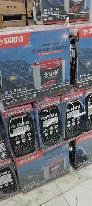 Solar Tubular Battery 240a