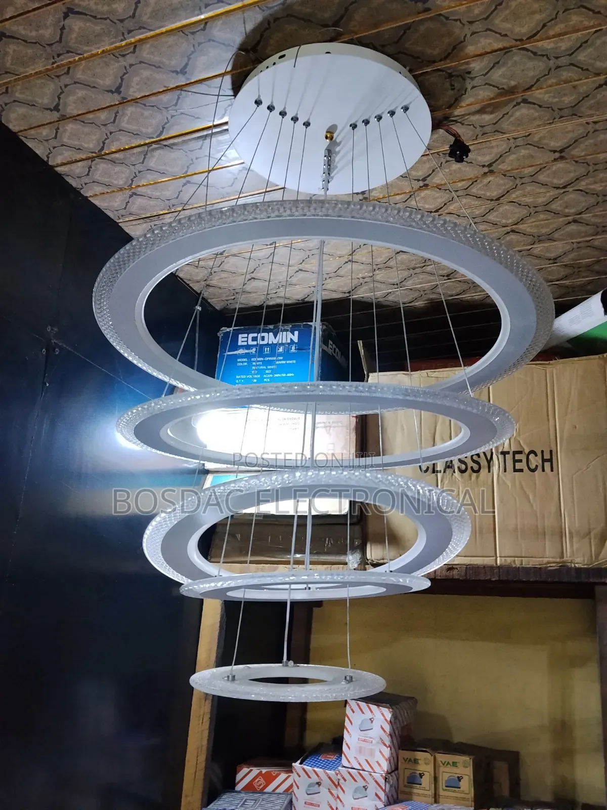 Dropping Ring Light