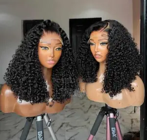 16” Pixie Curl,Quality Human Hair,Human Hair Wig,Sdd Pixie Curls Wig.