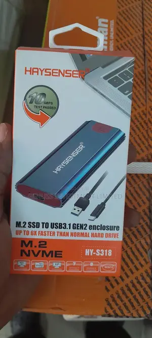 Haysenser M.2 Ssd To Usb 3.1 Gen 2 Enclosure
