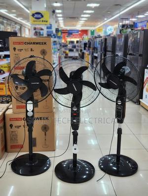 Charweek Rechargeable Solar Fans