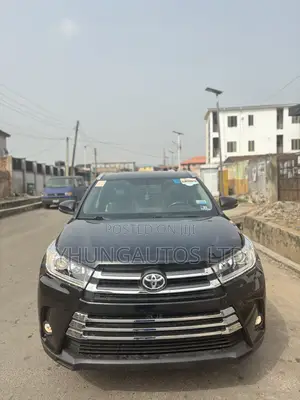 Toyota Highlander Limited V6 4x4 (3.5L 6cyl 6A) 2016 Black