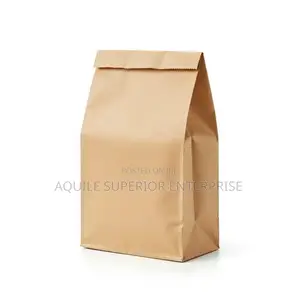 Premium A4 Portrait Medium Kraft Brown Paper Bag,110gsm,No Handle