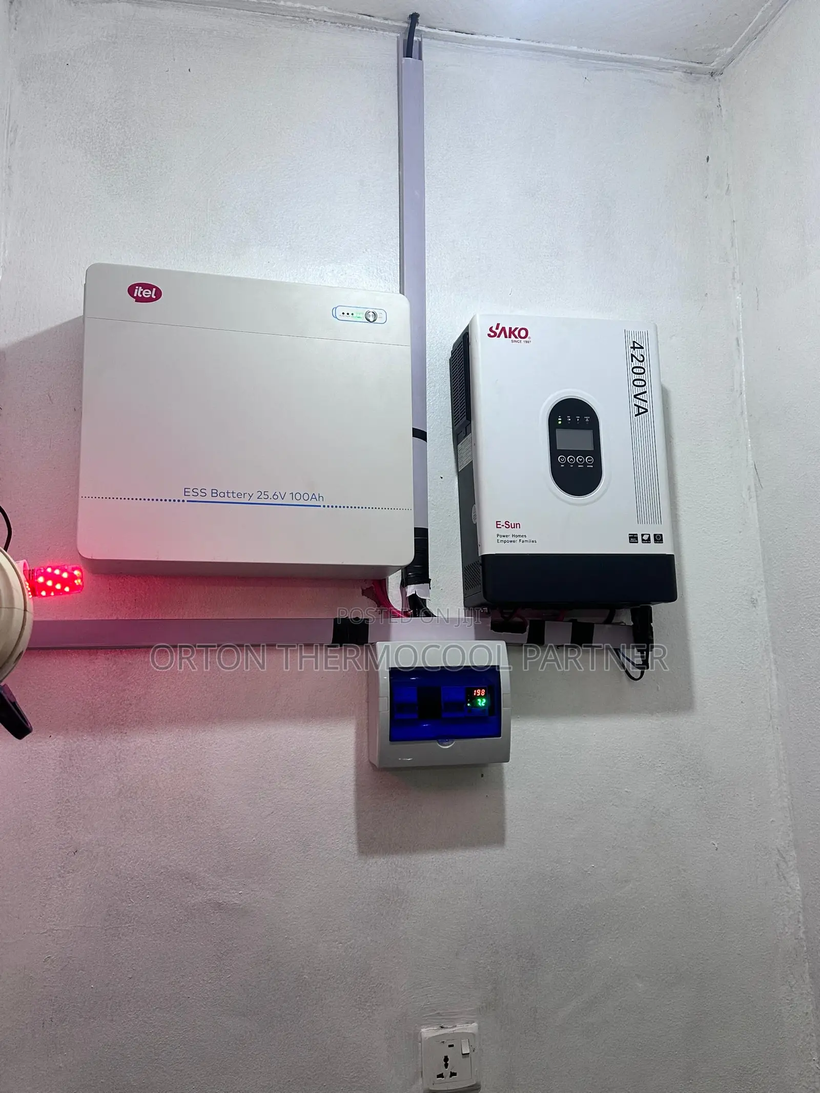 Sample of Solar Set Up