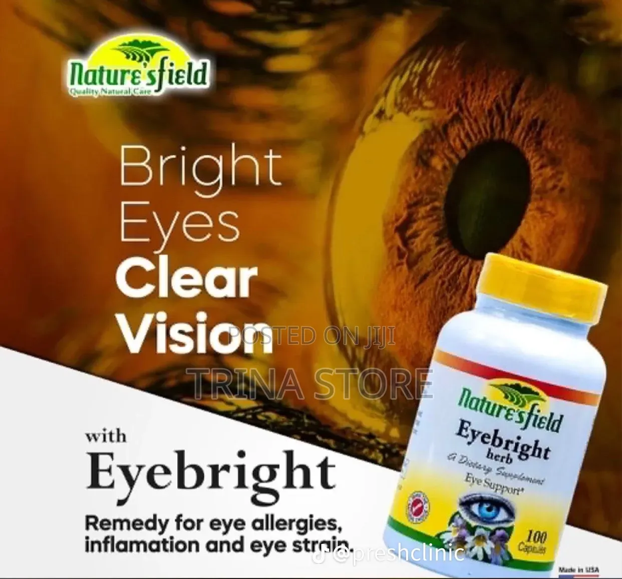 Nature’S Field Eyebright Herbs