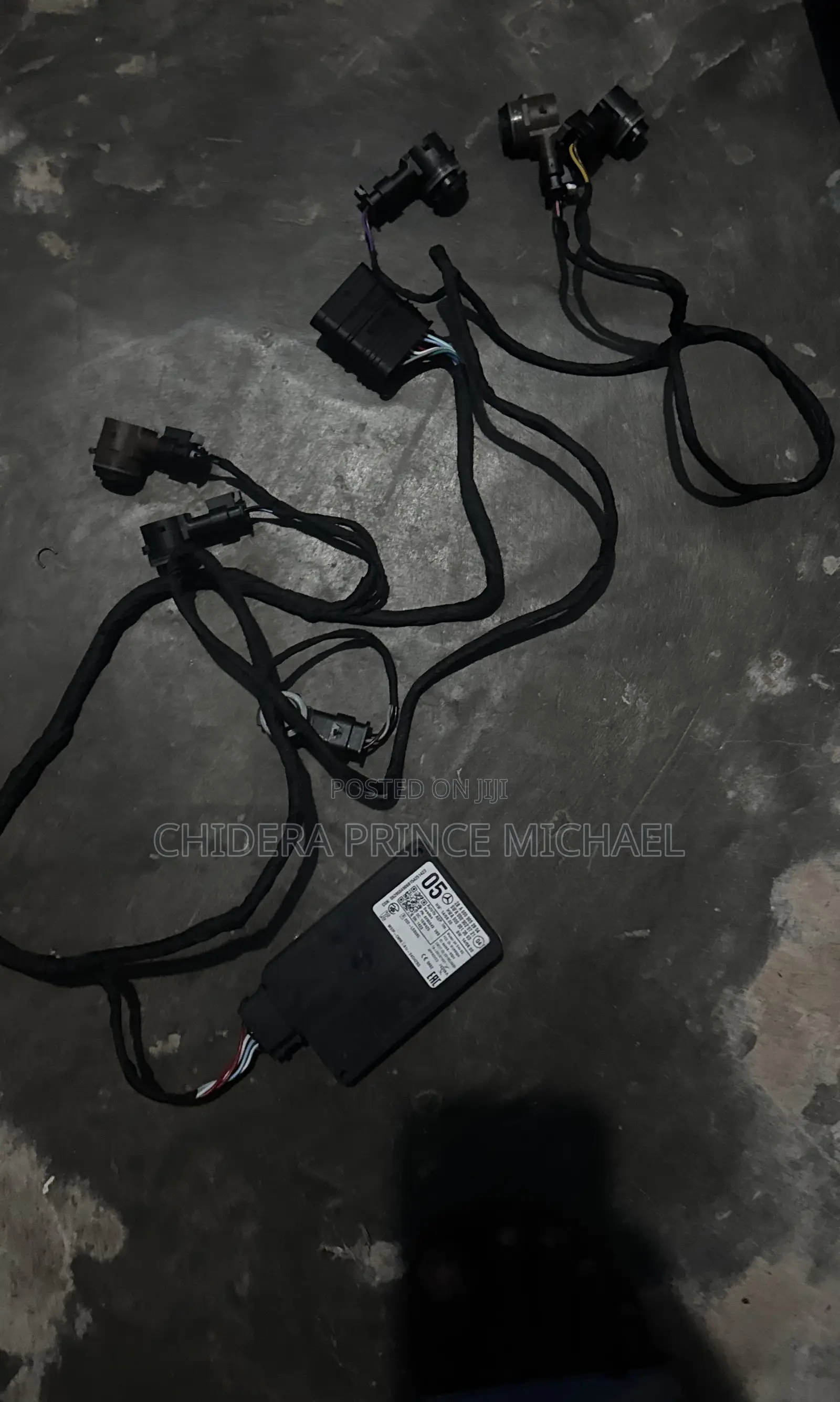 Complete Bumper Sensor Wire With Radar Sensor 05
