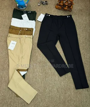 Quality Italian Plain Pant Trousers