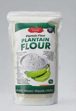 Plantain Flour- Unripe No Preservatives