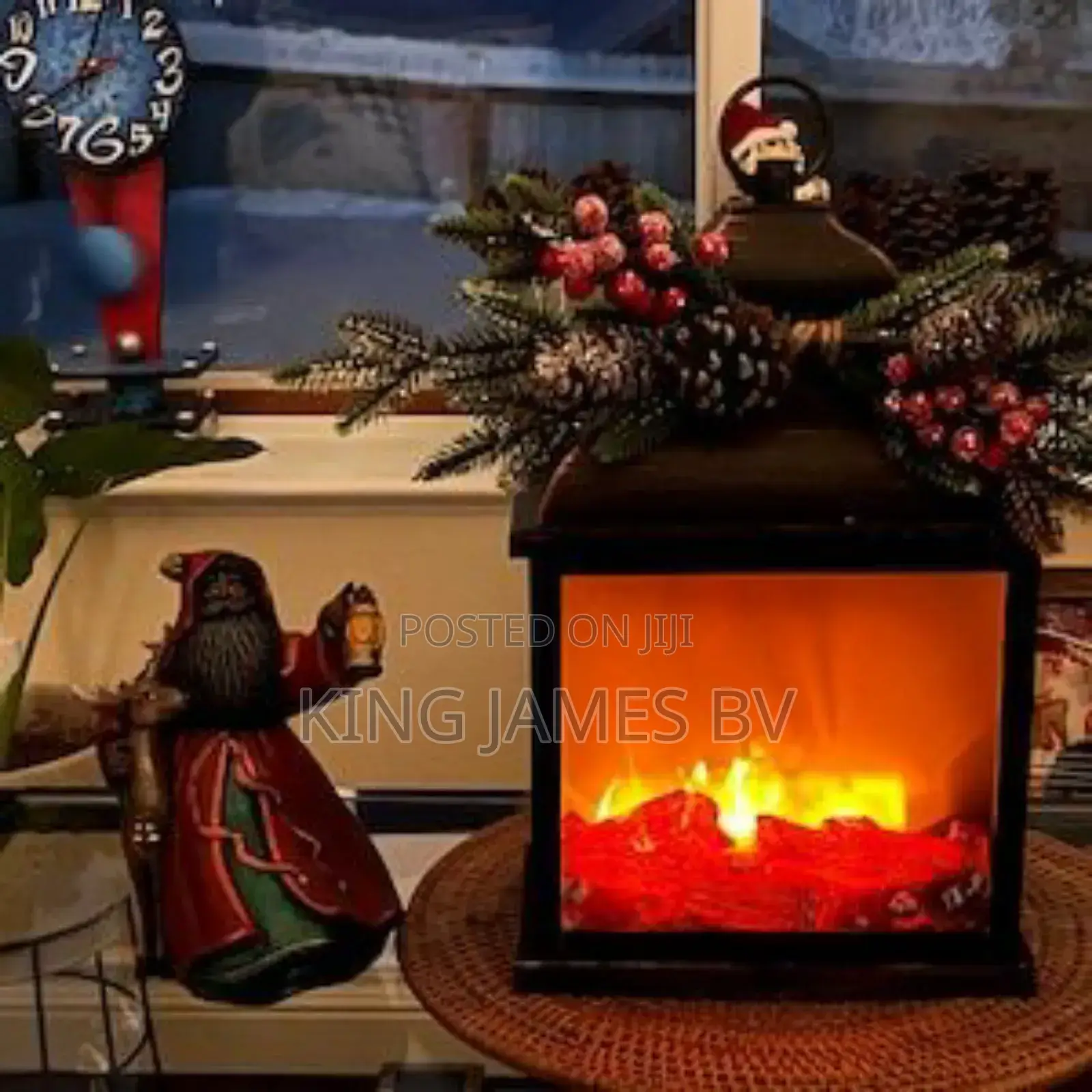 30cm by 30cm Led Fire Place