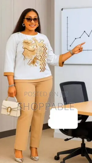 Beautiful Female Up and Down Trouser