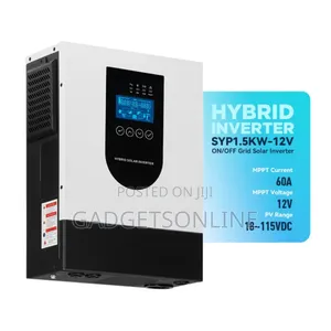 1.5kw/Kva 12v 60a MPPT Inverter