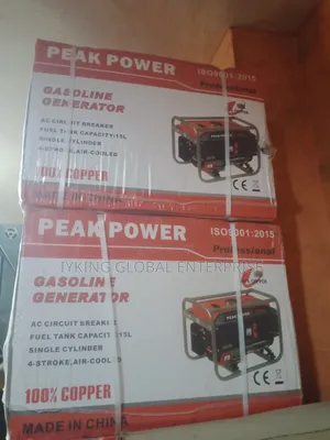 Peak Power Pk8800e2r Gasoline Remote Generator
