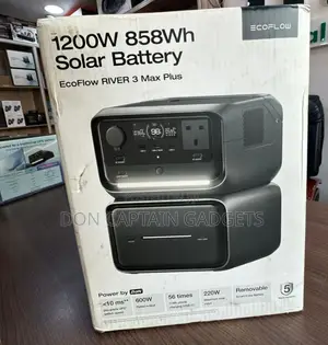 Ecoflow River 3 Max Plus 1200w / 858wh Solar Battery
