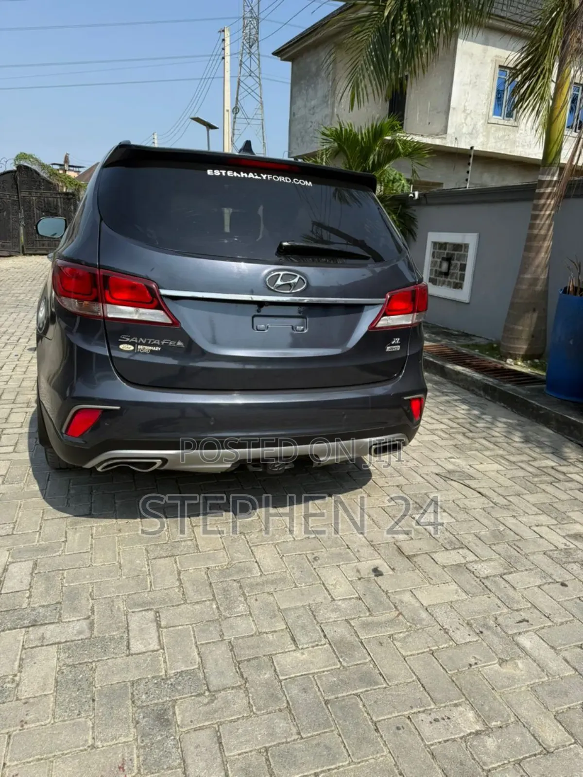 Hyundai Santa Fe 2017 Gray