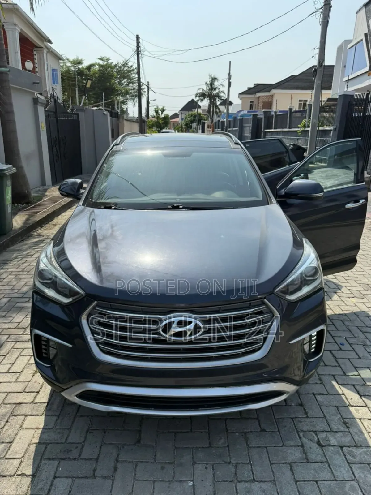 Hyundai Santa Fe 2017 Gray