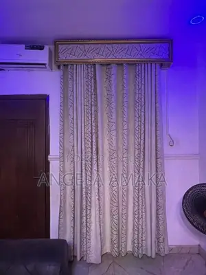 1 Window Curtain With Frame For Sale