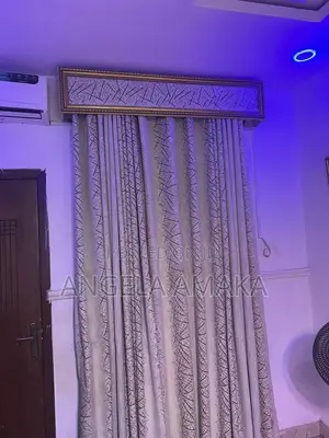 1 Window Curtain With Frame For Sale