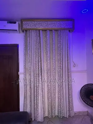 1 Window Curtain With Frame For Sale