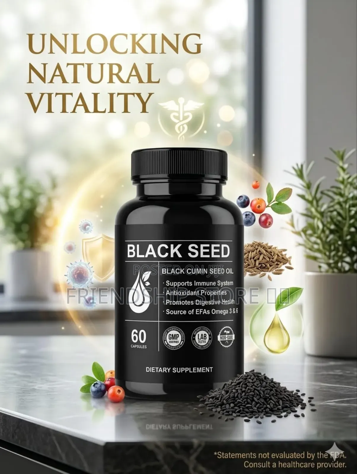 Black Seed Oil Capsules