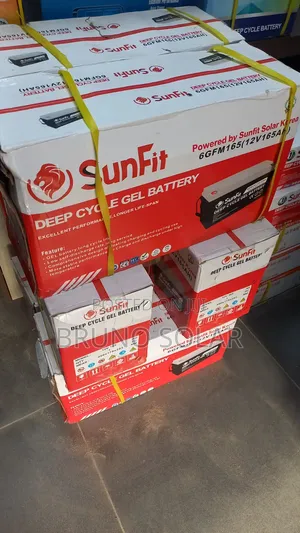 165ah 12v Sunfit Deep Cycle Battery Very Much Available