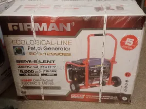 Firman Eco12990es Ecological Gasoline Generator 9kw