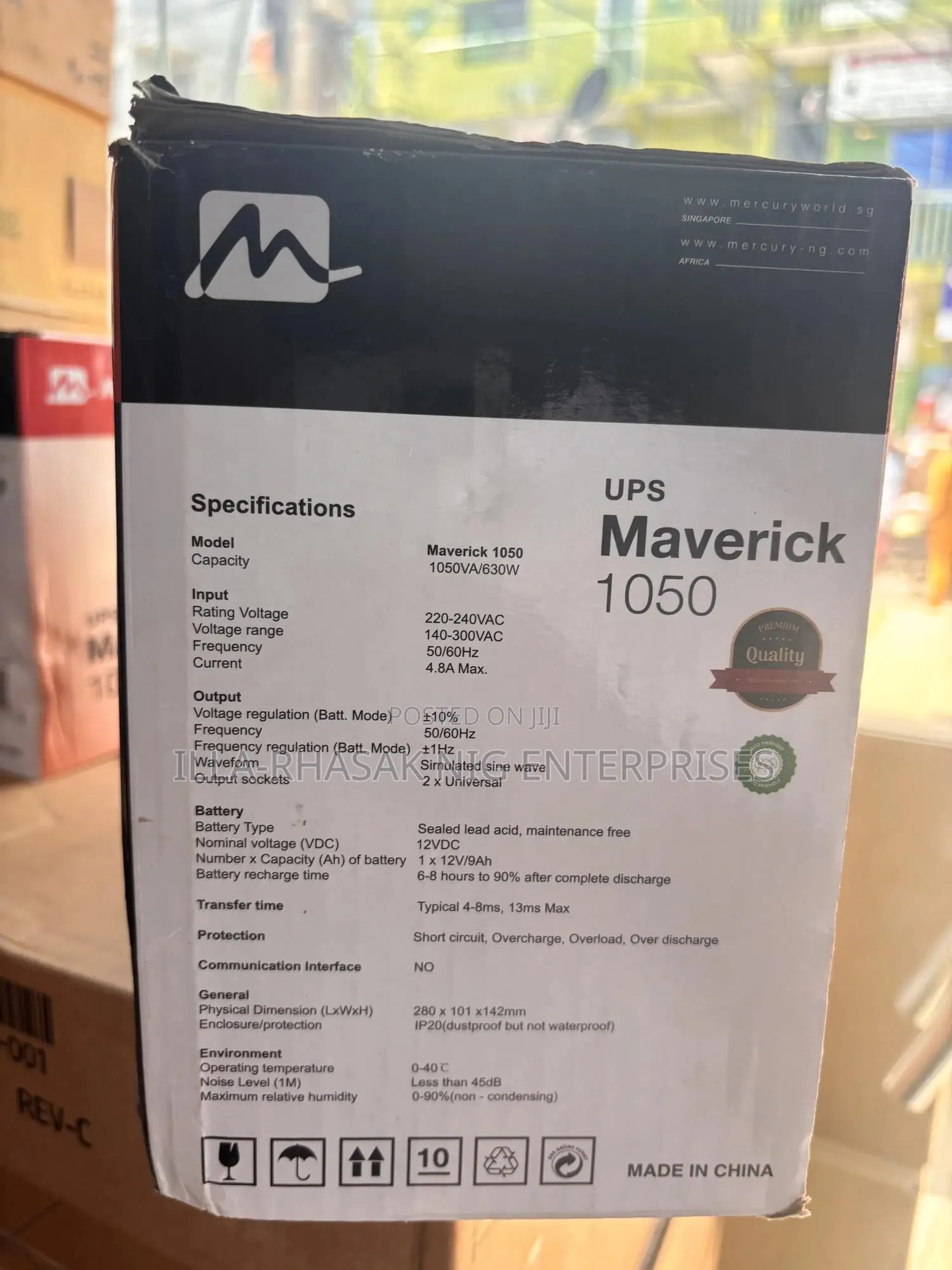 Mecury Ups 1050kva