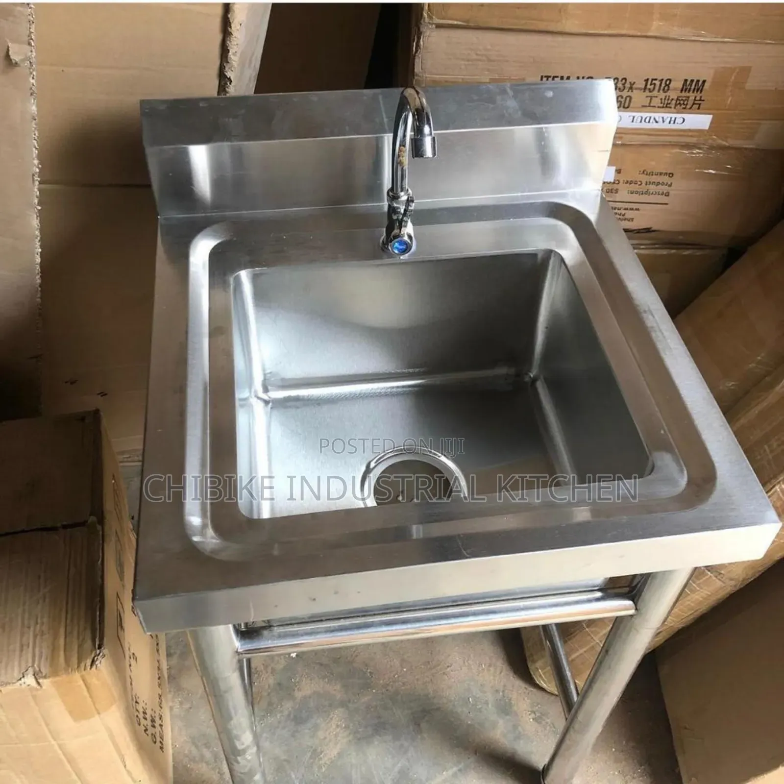 High Quality Industrial Washing Sink Single