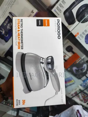 Porodo Retro Thermometer Steam and Heat Iron