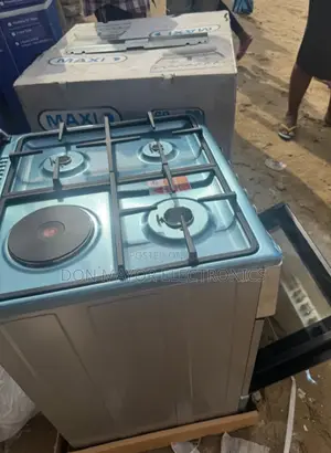Maxi 60x60 3+1 Burner Gas Cooker | Maxi 6060 M4 Inox