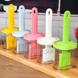 High Temperature Silicone Bottle Brush Barbecue Brush Oil Br