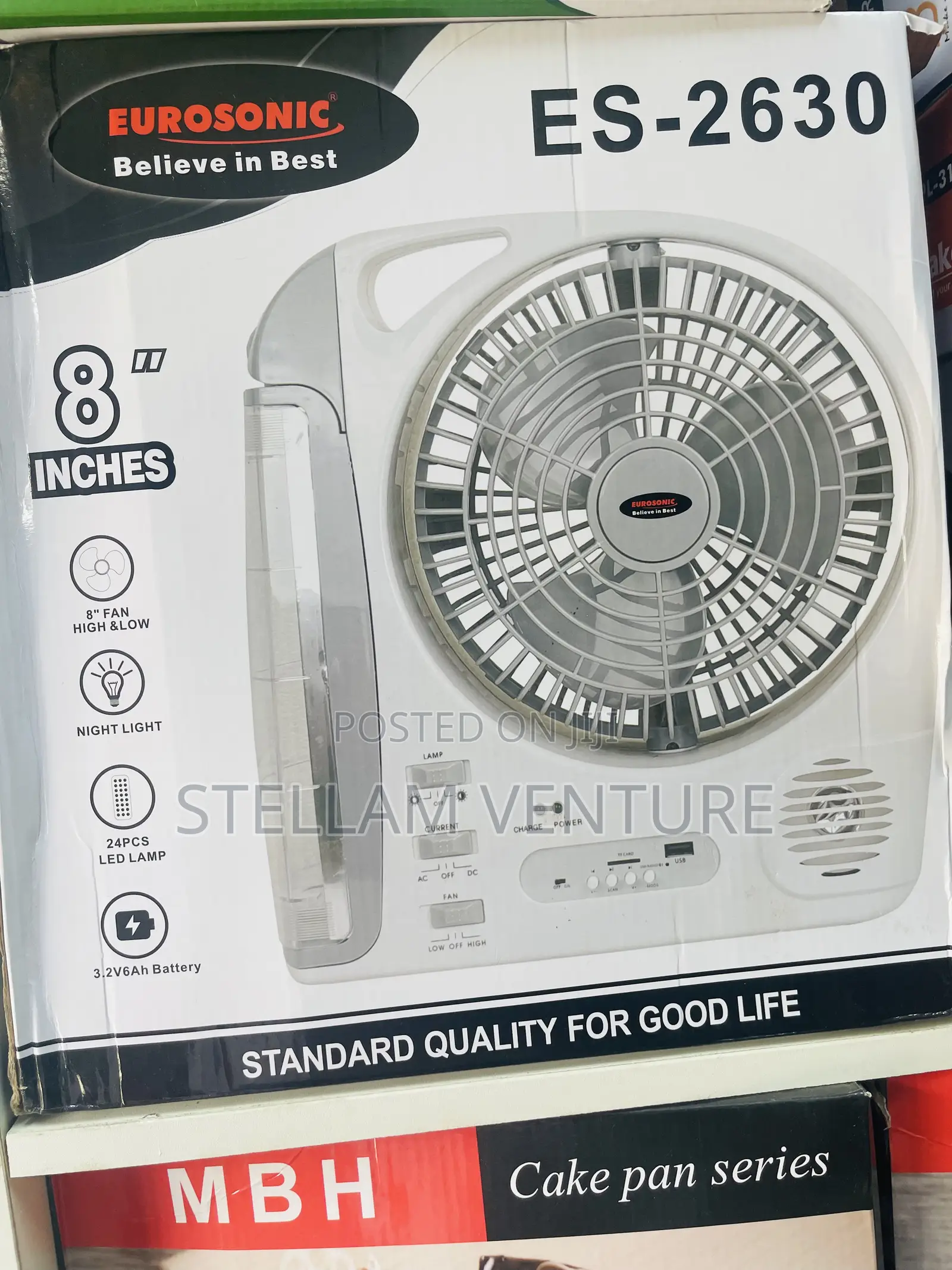 Rechargeable Fan