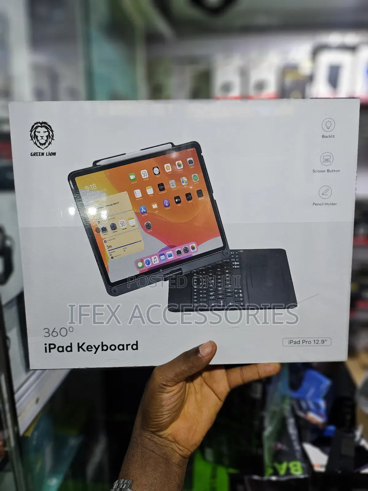 Green Lion 360 Degree iPad Keyboard