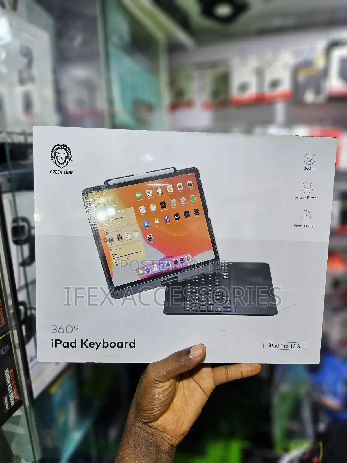 Green Lion 360 Degree iPad Keyboard