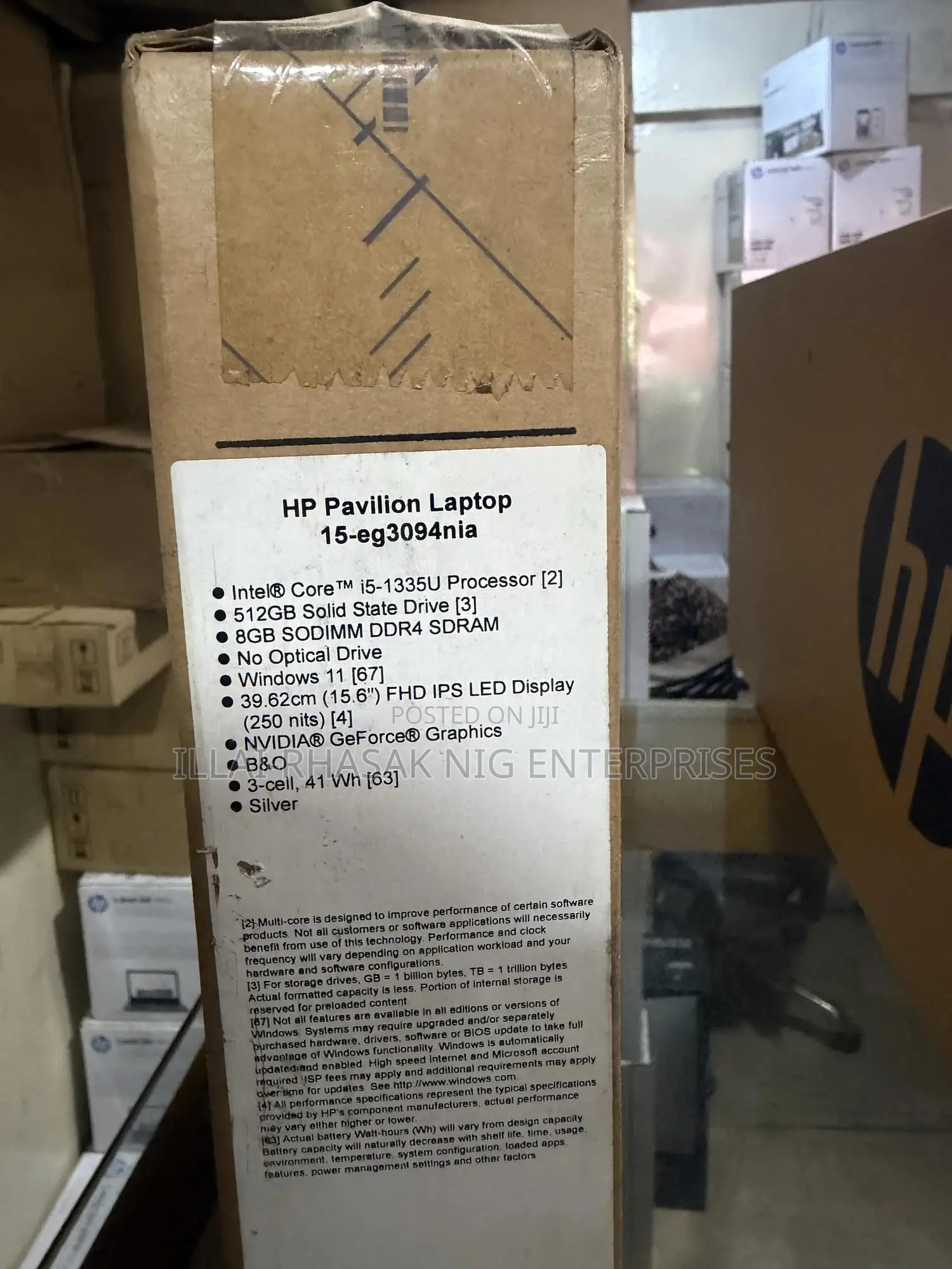 New Laptop HP Pavilion 15 8GB Intel Core i5 SSD 512GB