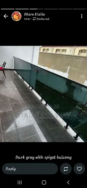 Midnight Gray Glass