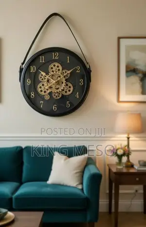 Hanging Wall Clock Available as Seen