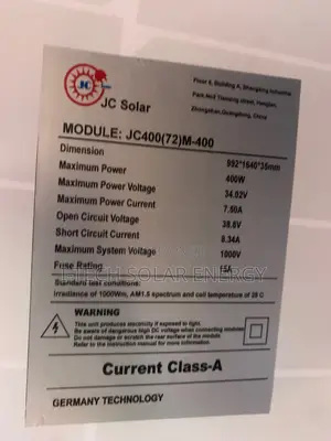 400watts Africell Solar Panels